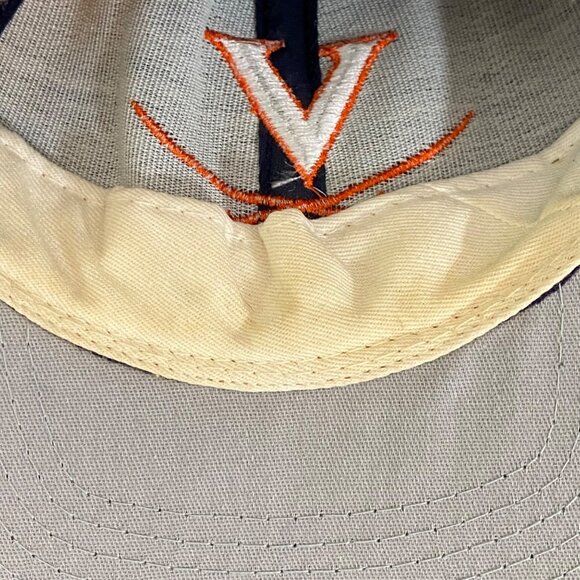Reebok Virginia Cavaliers Hat Snapback Adjustable Blue V Logo with Swords - Picture 5 of 10